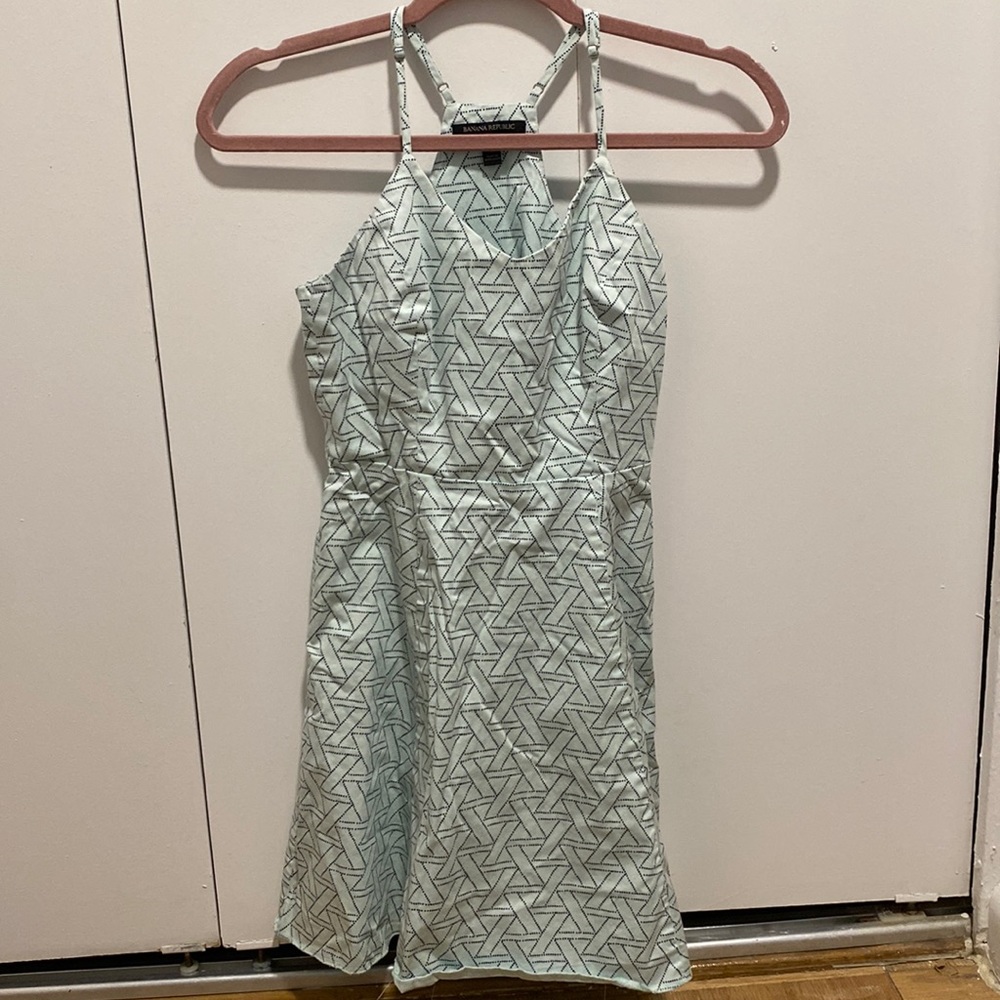 Banana Republic light blue sun dress size 0